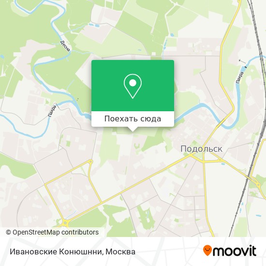 Карта Ивановские Конюшнни