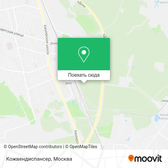 Карта Кожвендиспансер