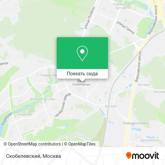 Карта Скобелевский