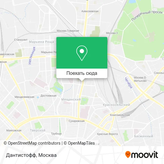 Карта Дантистофф