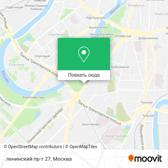 Карта ленинский пр-т 27