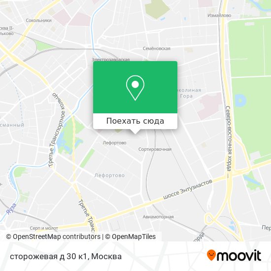 Карта сторожевая д 30 к1