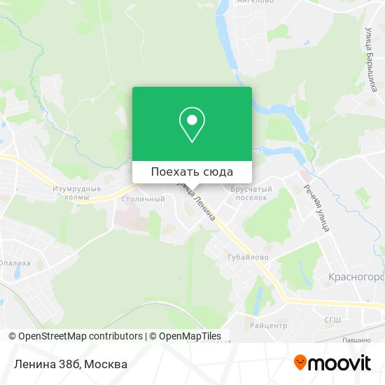 Карта Ленина 38б
