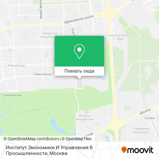 Карта Институт Экономики И Управления  В Просышленности