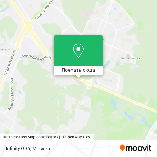Карта Infinity G35