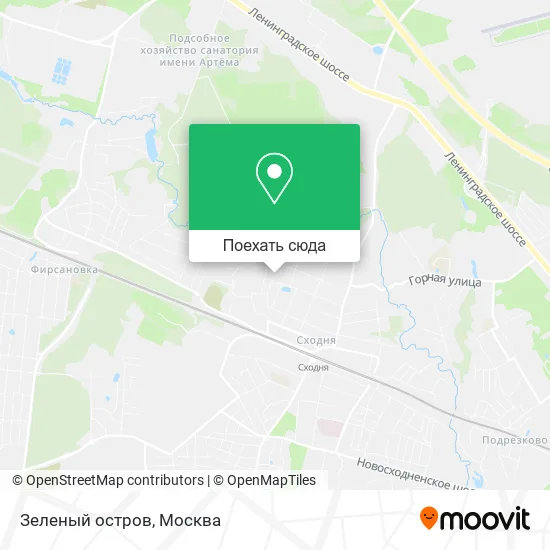 Карта Зеленый остров