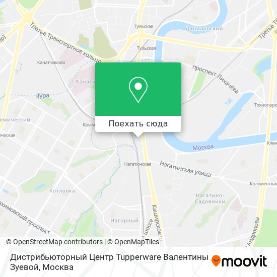 Карта Дистрибьюторный Центр Tupperware Валентины Зуевой
