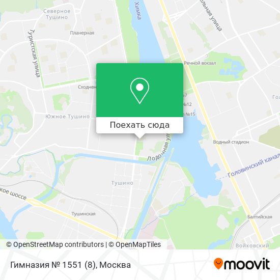 Карта Гимназия № 1551 (8)
