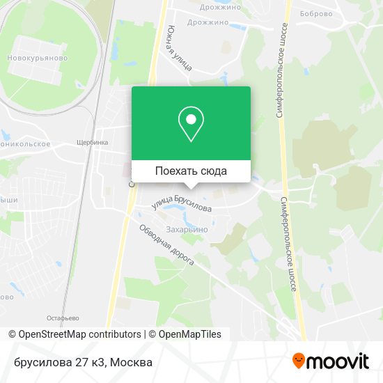 Карта брусилова 27 к3