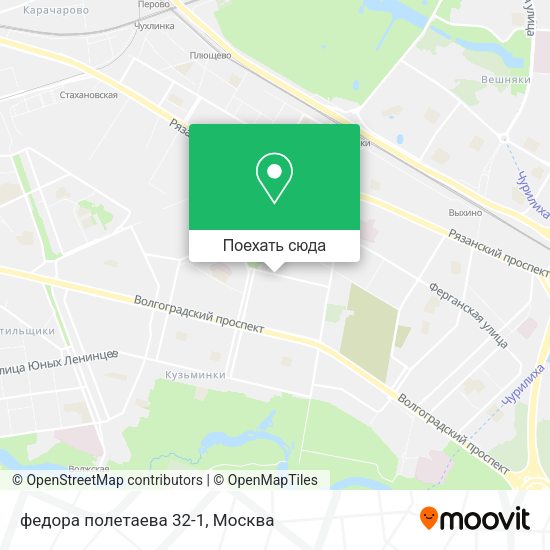 Карта федора полетаева 32-1