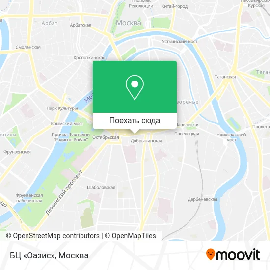 Карта БЦ «Оазис»