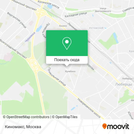 Карта Киномакс