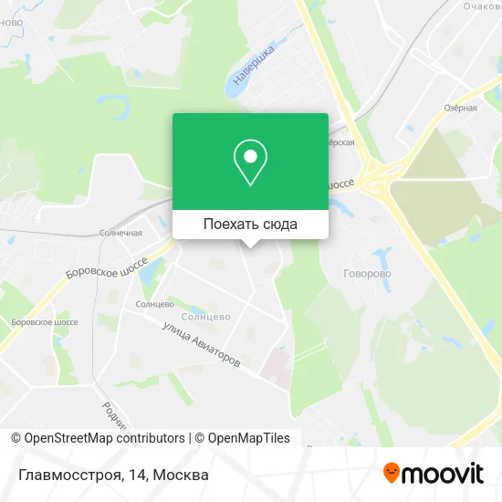 Карта Главмосстроя, 14