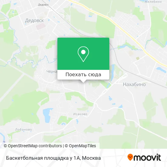 Карта Баскетбольная площадка у 1A