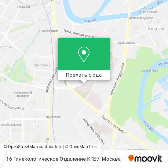 Карта 16 Гинекологическое Отделение КГБ7