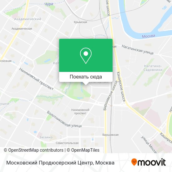 Карта Московский Продюсерский Центр