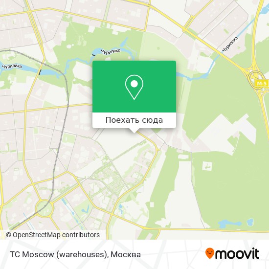 Карта TC Moscow (warehouses)