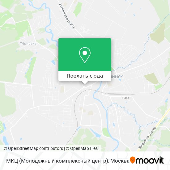 Карта МКЦ (Молодежный комплексный центр)