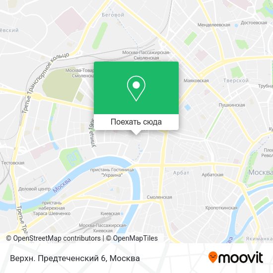 Карта Верхн. Предтеченский 6