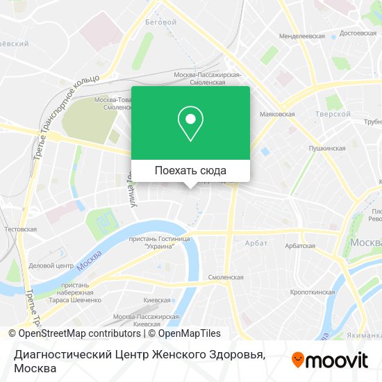 Карта Диагностический Центр Женского Здоровья