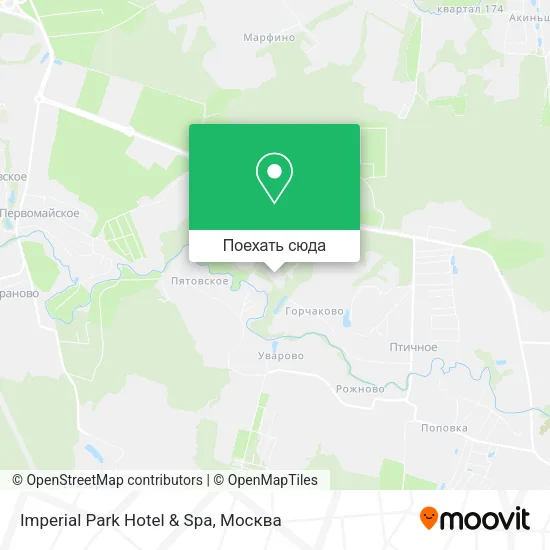 Карта Imperial Park Hotel & Spa