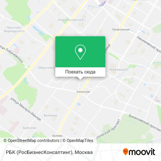 Карта РБК (РосБизнесКонсалтинг)