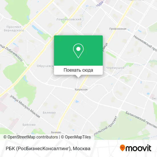Карта РБК (РосБизнесКонсалтинг)