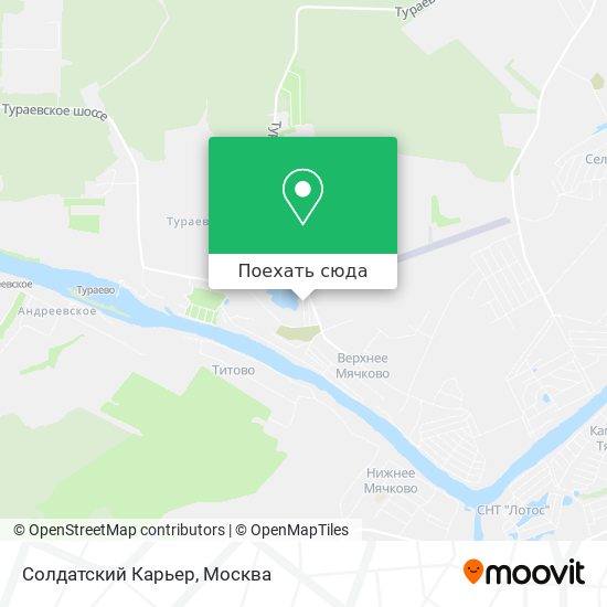 Карта Солдатский Карьер