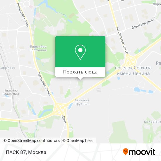 Карта ПАСК 87