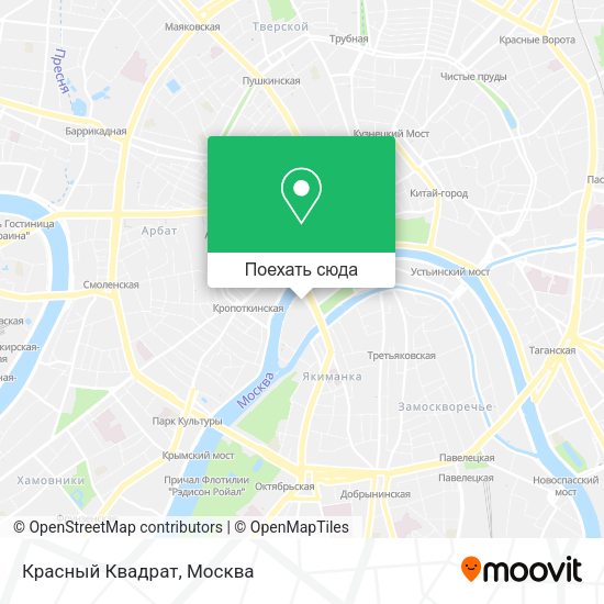 Карта Красный Квадрат