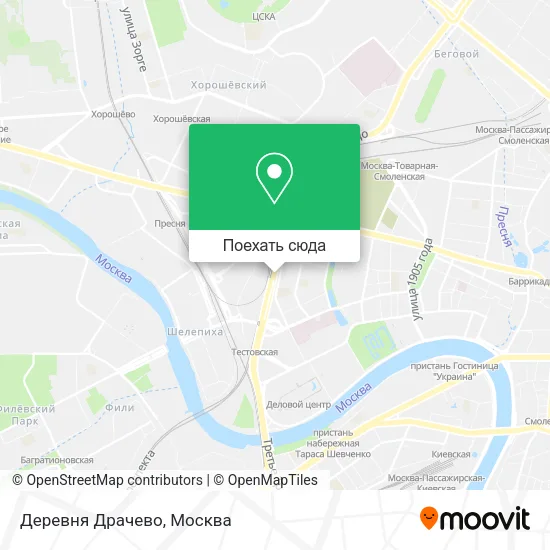 Карта Деревня Драчево