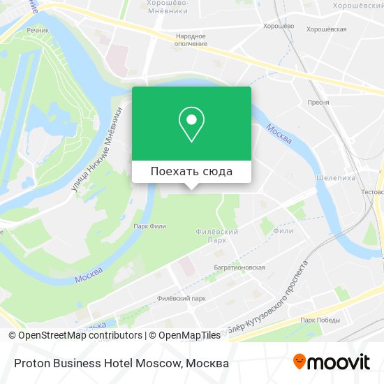 Карта Proton Business Hotel Moscow