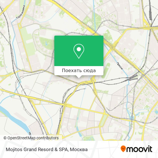 Карта Mojitos Grand Resord & SPA