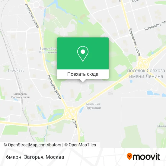 Карта 6мкрн. Загорья