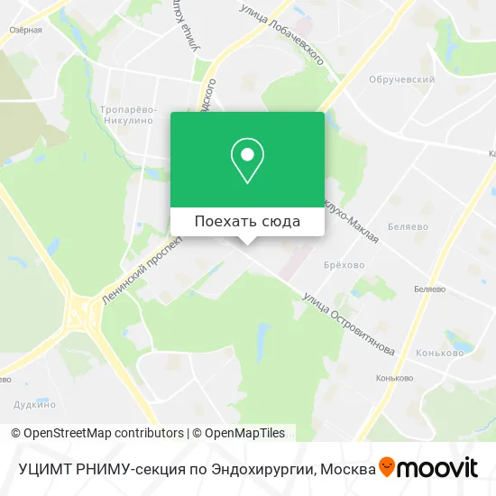 Карта УЦИМТ РНИМУ-секция по Эндохирургии