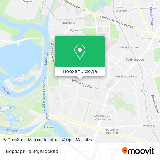 Карта Берзарина 34