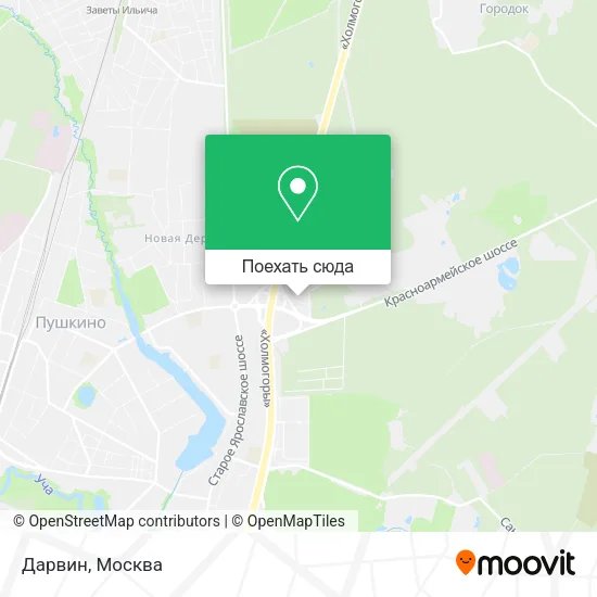 Карта Дарвин