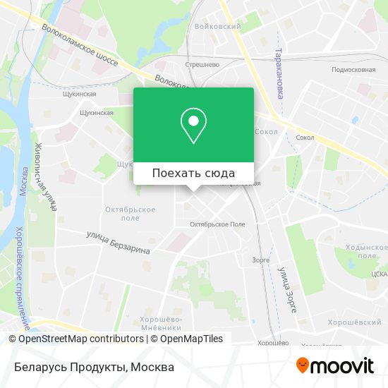 Карта Беларусь Продукты