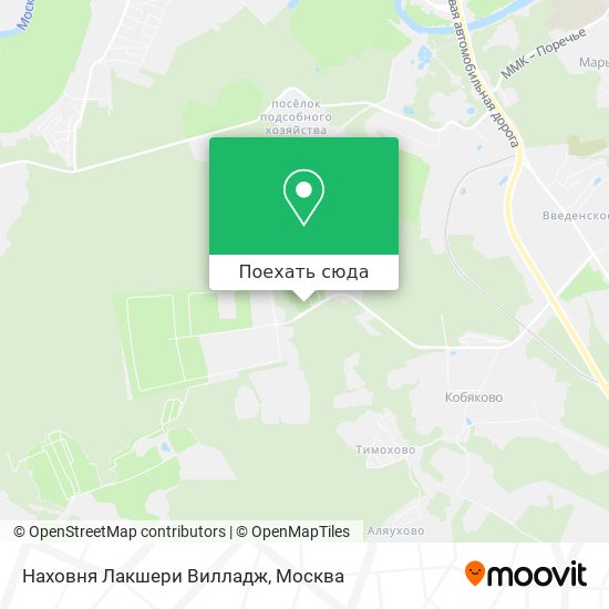 Карта Наховня Лакшери Вилладж