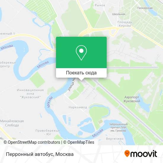 Карта Перронный автобус