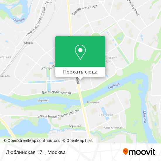 Карта Люблинская 171