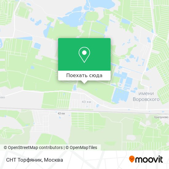 Карта СНТ Торфяник