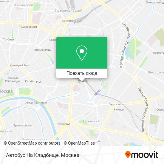 Карта Автобус На Кладбище