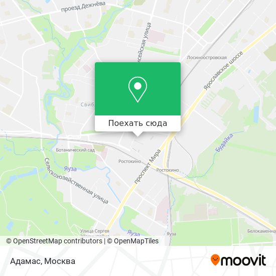 Карта Адамас