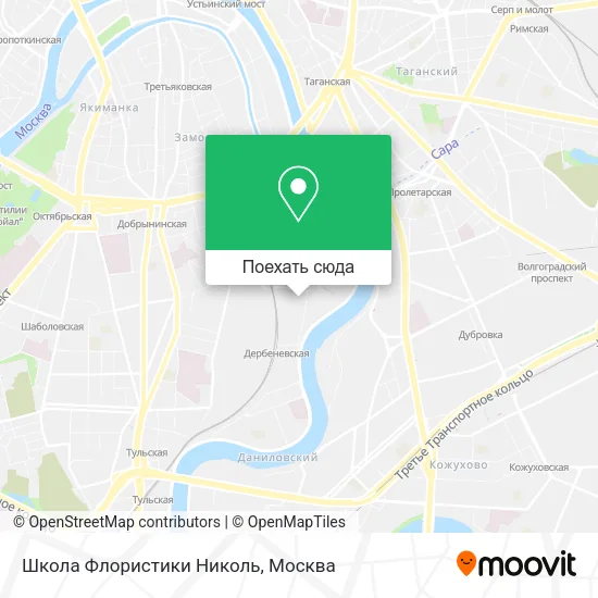 Карта Школа Флористики Николь