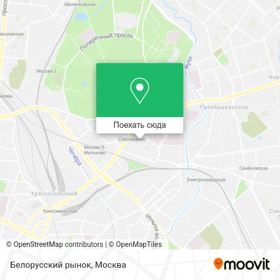Карта Белорусский рынок