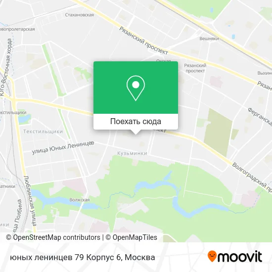 Карта юных ленинцев 79 Корпус 6