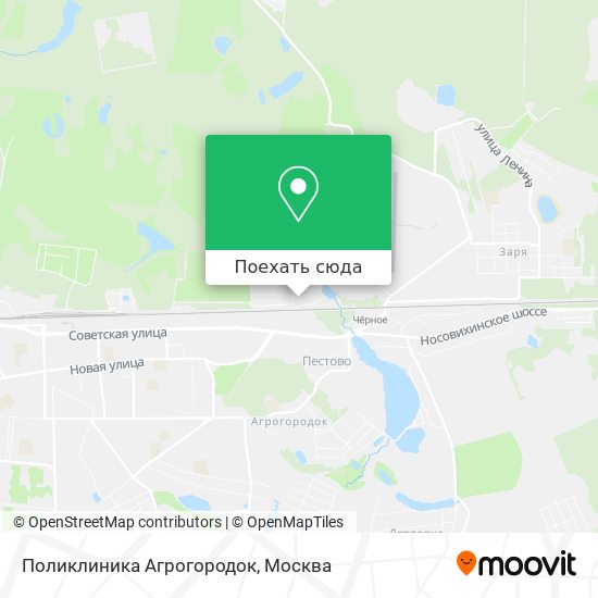 Карта Поликлиника Агрогородок