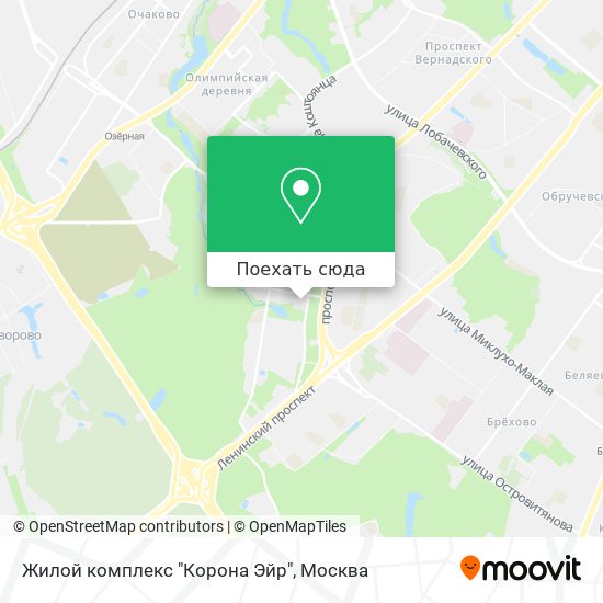 Карта Жилой комплекс "Корона Эйр"