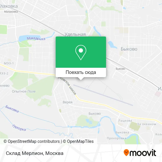 Карта Склад Мерлион